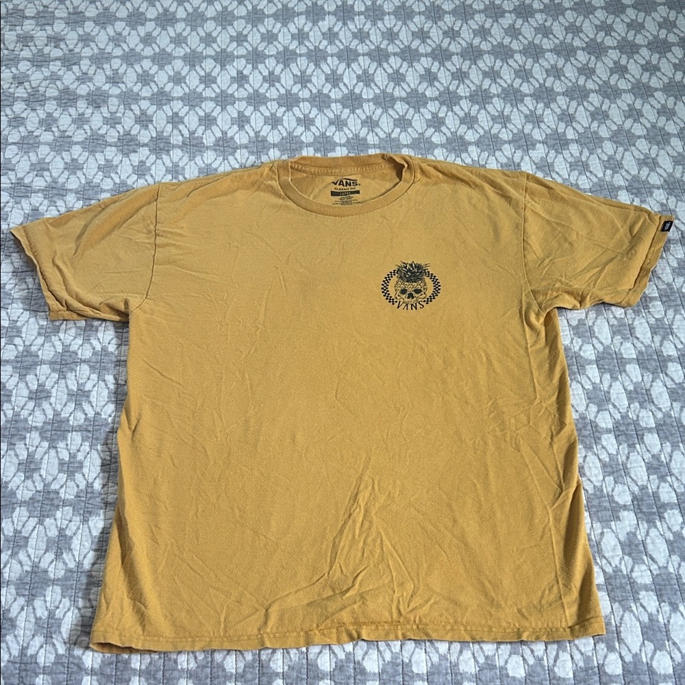 Vans Golden Yellow Men's Short Sleeve Tee